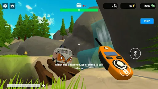 RV Camper Simulator мод меню скриншот 3