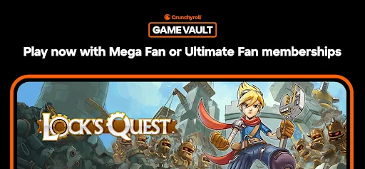 Crunchyroll: Lock's Quest мод скриншот 1