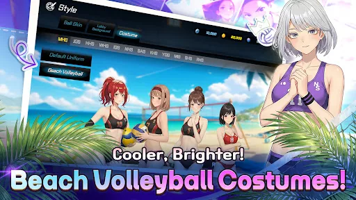 Volley Girls:High School Story мод скриншот 1