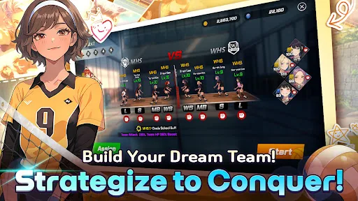 Volley Girls:High School Story скачать скриншот 4