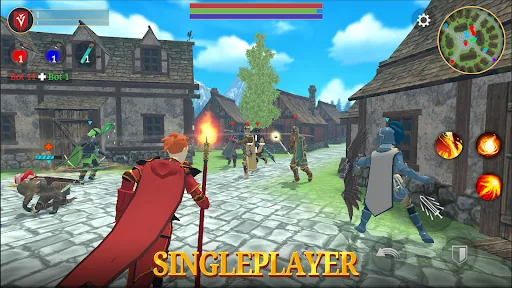 Combat Magic Spells & Swords мод меню скриншот 3