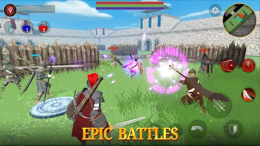 Combat Magic Spells & Swords мод скриншот 6