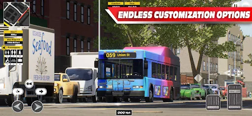 BUS Simulator PRO Urban Rivals мод скриншот 6