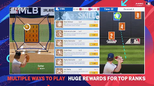 MLB Clutch Hit Baseball 26 взлом скриншот 7